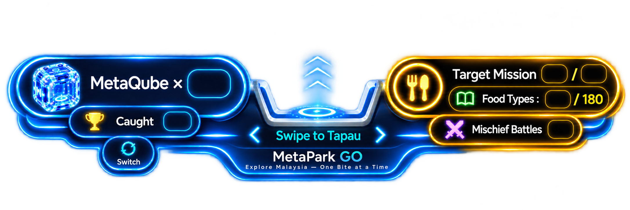 MetaPark GO HUD